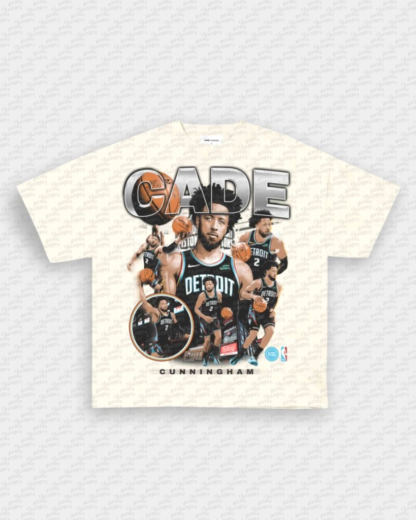 CADE CUNNINGHAM V4 TEE - VIP - GAME CHANGERS - GAME CHANGERS GRAPHIC TEE