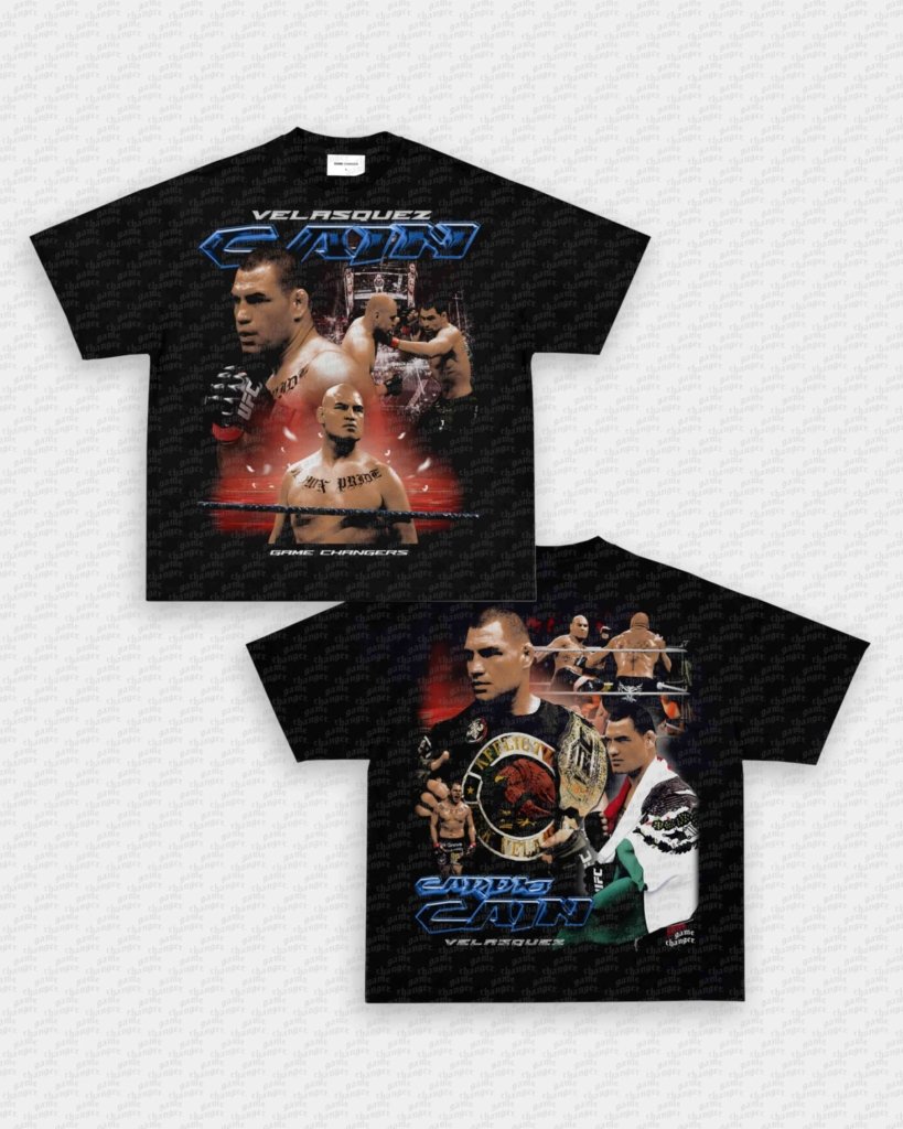 CAIN VELASQUEZ TEE - [DS] - VIP - GAME CHANGERS - GAME CHANGERS GRAPHIC TEE