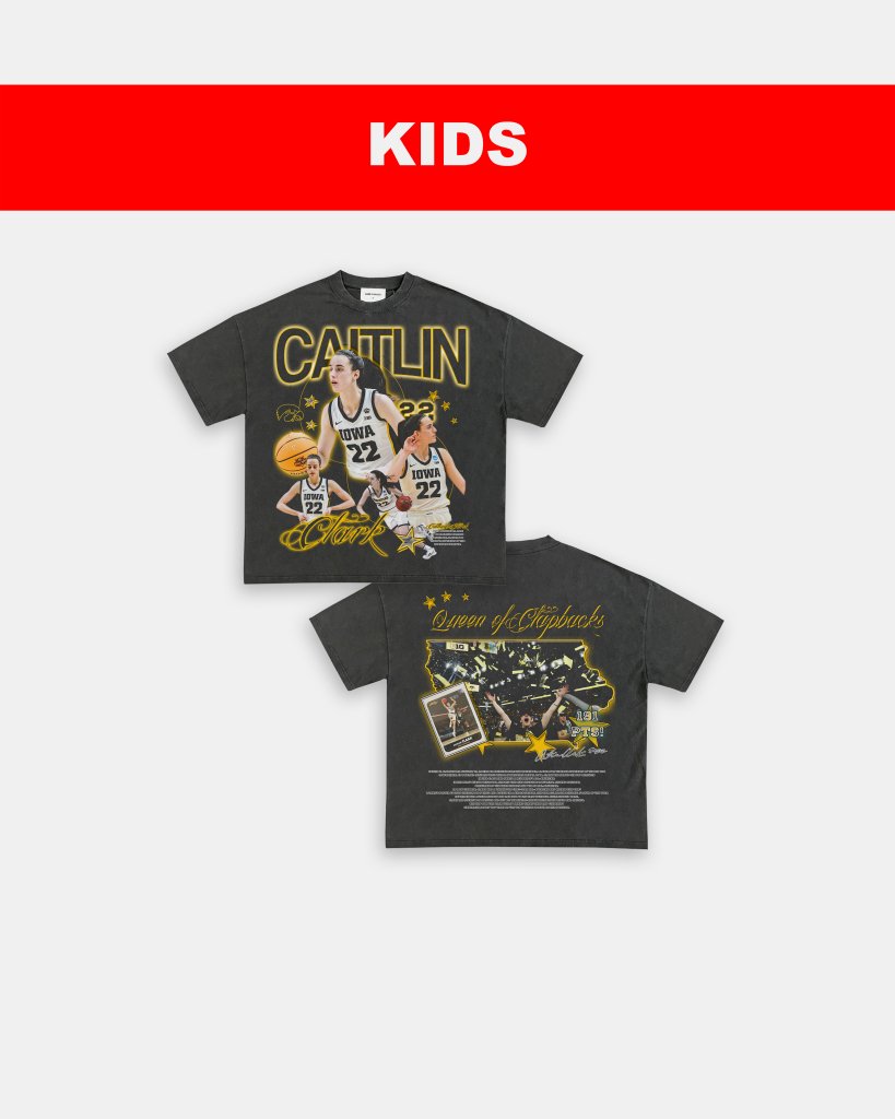 CAITLIN CLARK - KIDS TEE - [DS] - VIP - GAME CHANGERS TEE