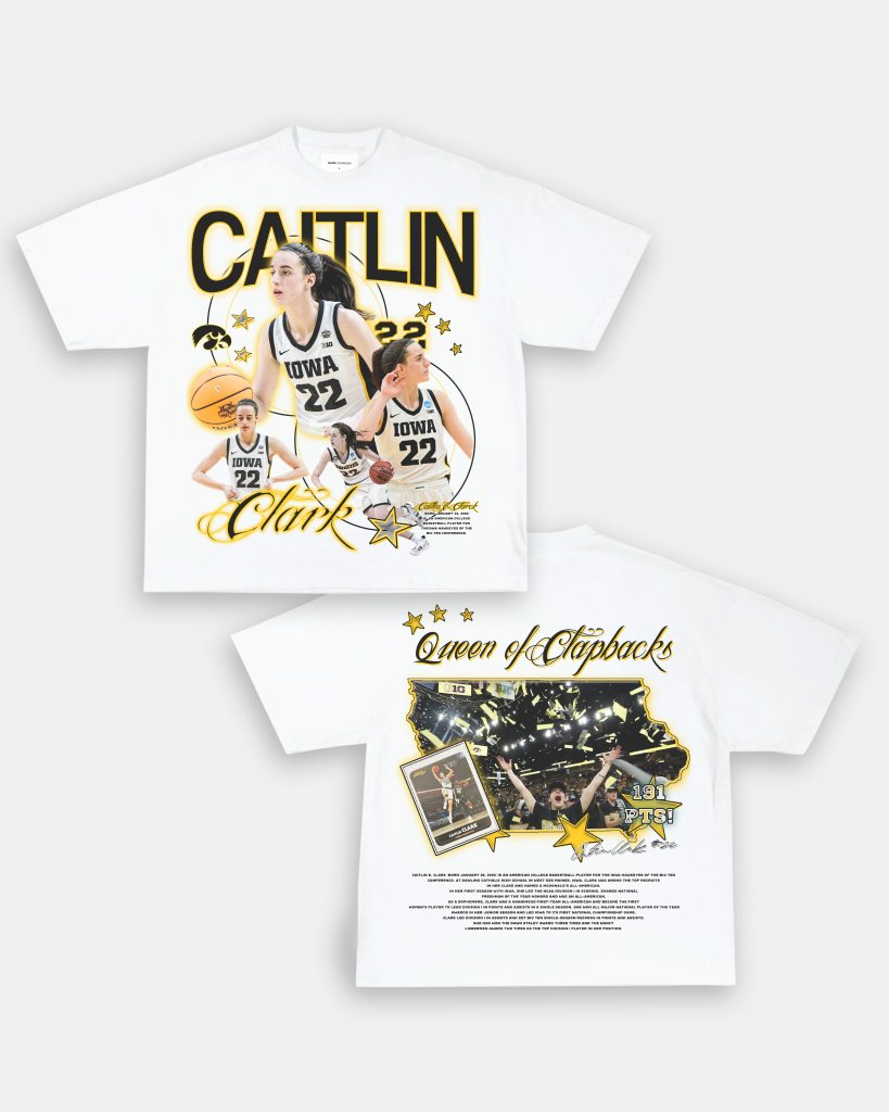 CAITLIN CLARK TEE - [DS] - VIP - GAME CHANGERS TEE