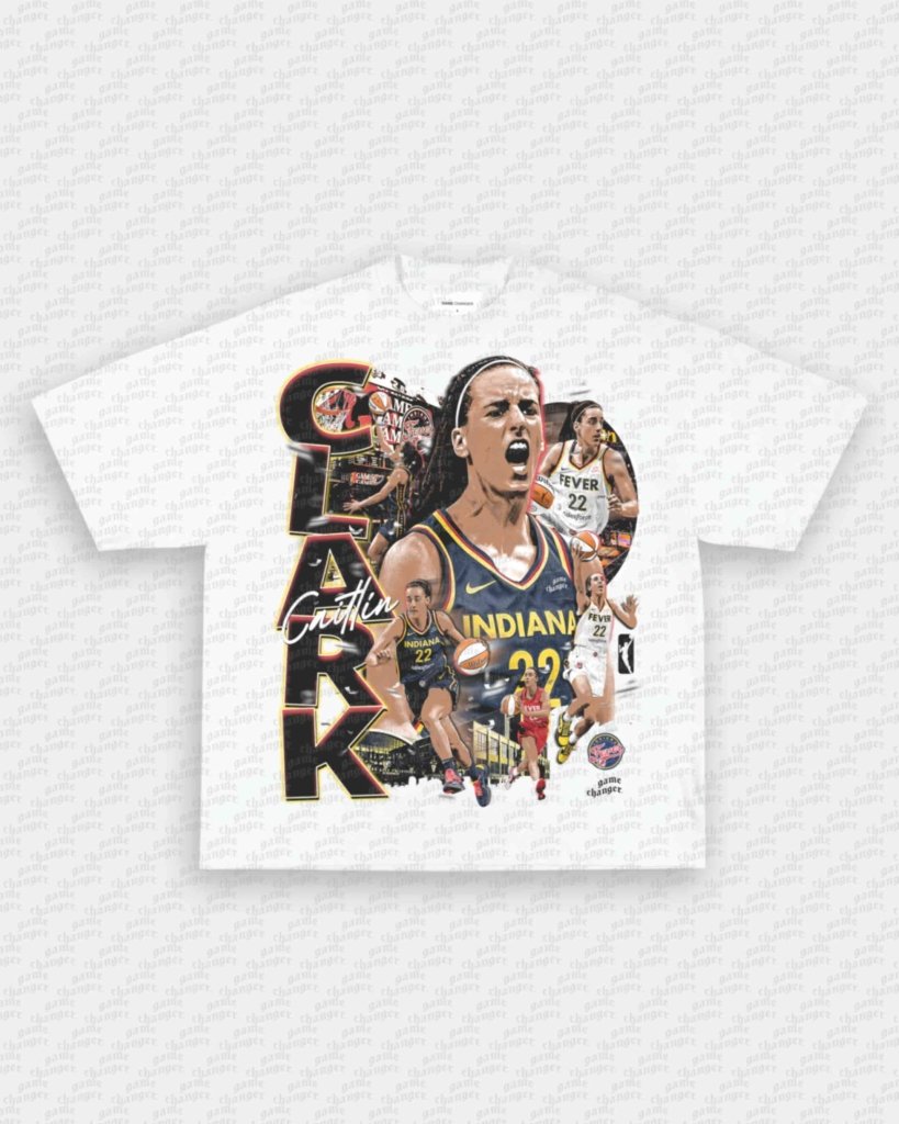 CAITLIN CLARK V5 TEE - VIP - GAME CHANGERS - GAME CHANGERS GRAPHIC TEE