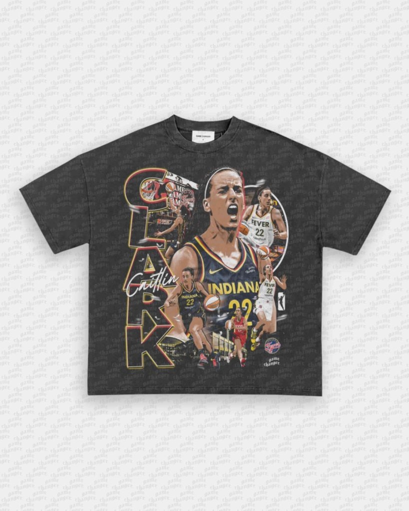 CAITLIN CLARK V5 TEE - VIP - GAME CHANGERS - GAME CHANGERS GRAPHIC TEE