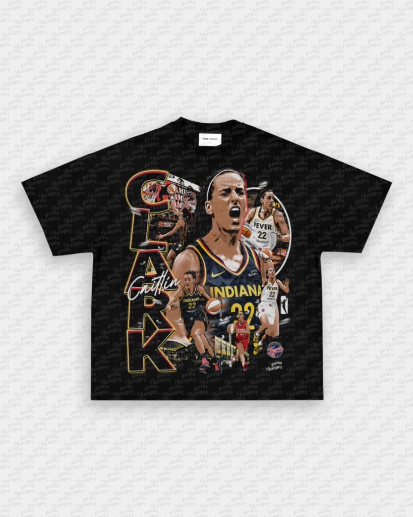 CAITLIN CLARK V5 TEE - VIP - GAME CHANGERS - GAME CHANGERS GRAPHIC TEE
