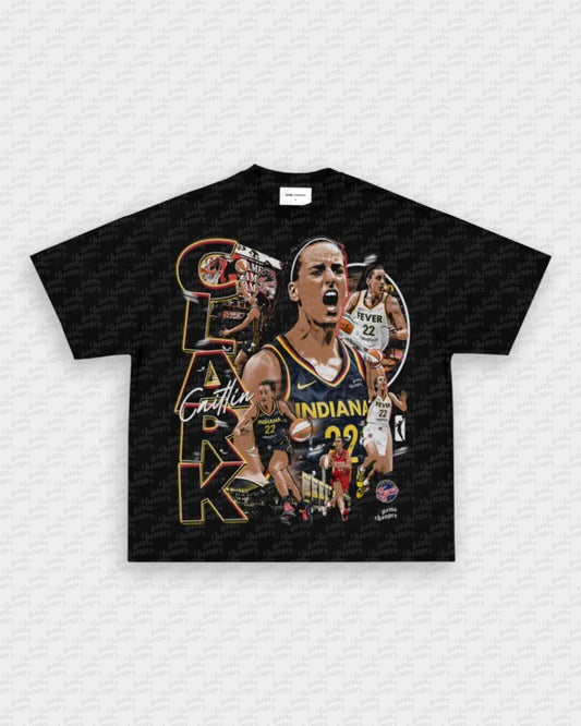 CAITLIN CLARK V5 TEE - VIP - GAME CHANGERS - GAME CHANGERS GRAPHIC TEE