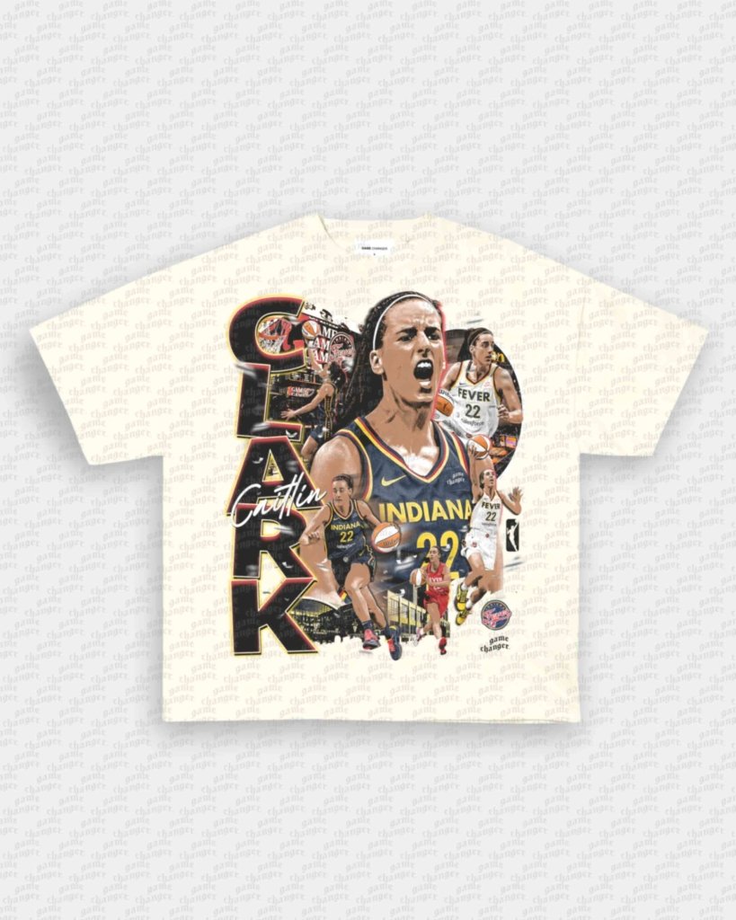 CAITLIN CLARK V5 TEE - VIP - GAME CHANGERS - GAME CHANGERS GRAPHIC TEE