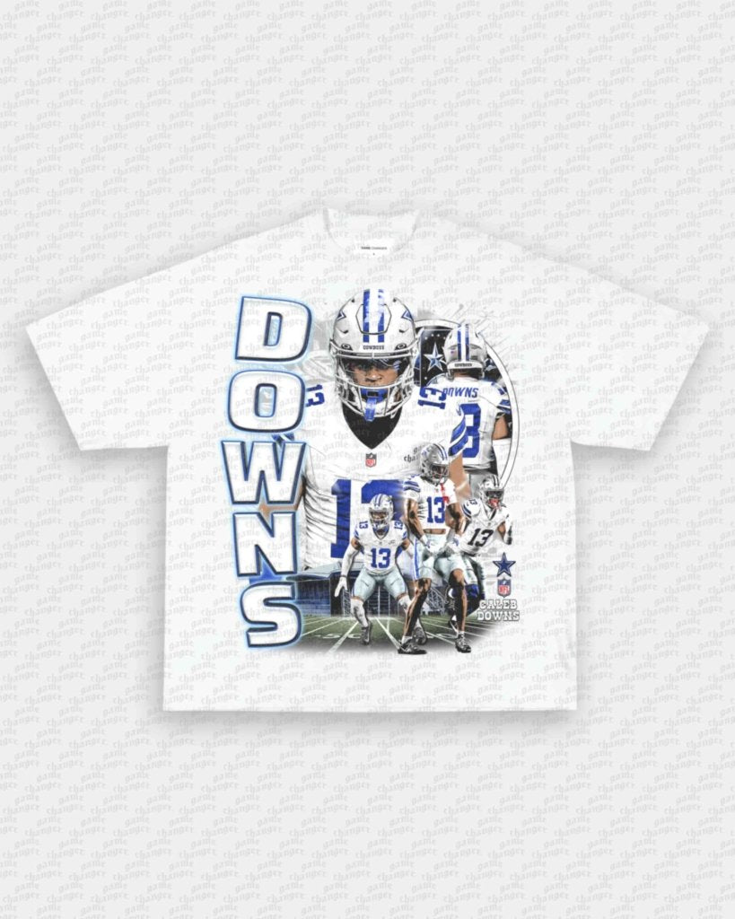 CALEB DOWNS - COWBOYS TEE - VIP - GAME CHANGERS - GAME CHANGERS GRAPHIC TEE