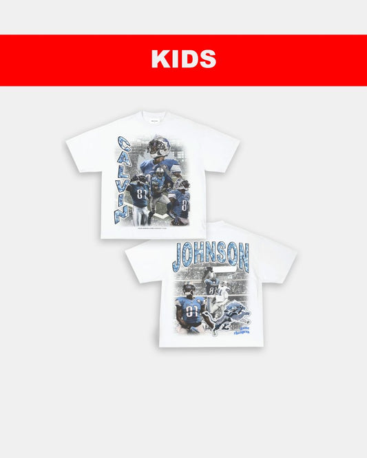 CALVIN JOHNSON - KIDS TEE [DS] - VIP - GAME CHANGERS TEE