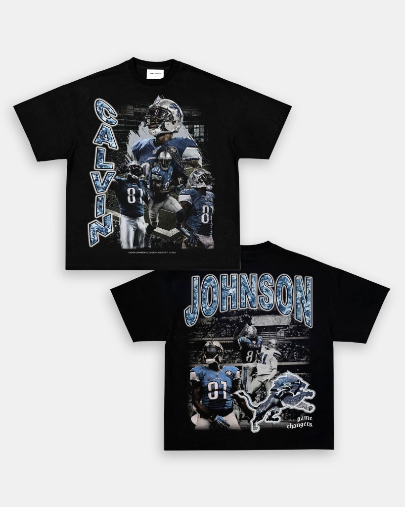CALVIN JOHNSON TEE - [DS] - VIP - GAME CHANGERS TEE