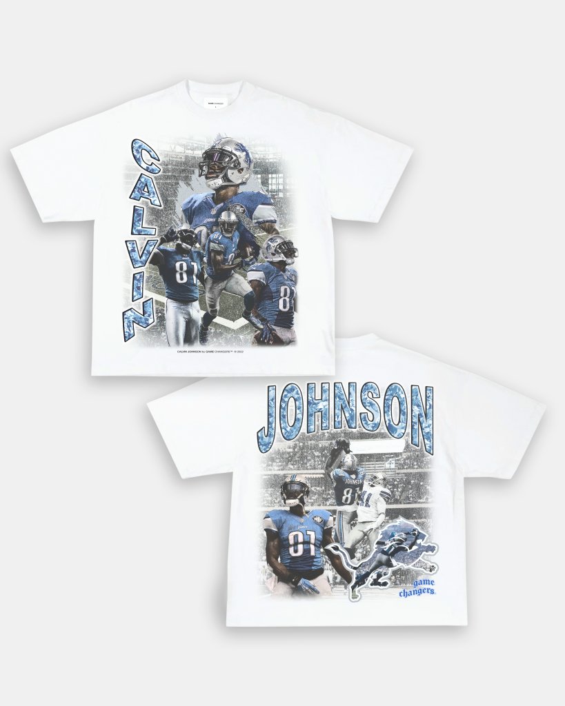 CALVIN JOHNSON TEE - [DS] - VIP - GAME CHANGERS TEE