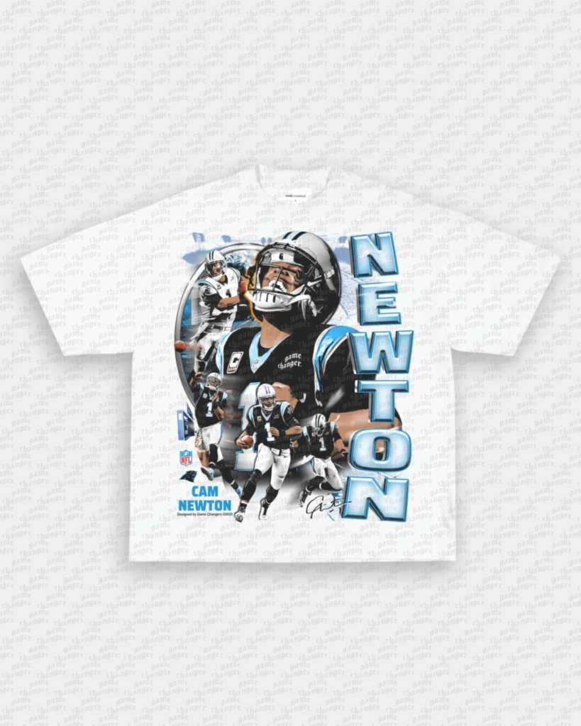 CAM NEWTON V2 TEE - VIP - GAME CHANGERS - GAME CHANGERS GRAPHIC TEE