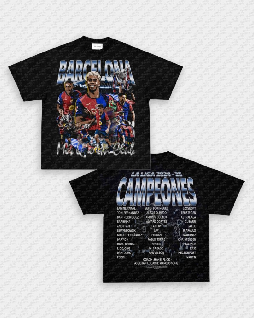 CAMPEONES 24 - 25 V2 TEE - [DS] - VIP - GAME CHANGERS - GAME CHANGERS GRAPHIC TEE