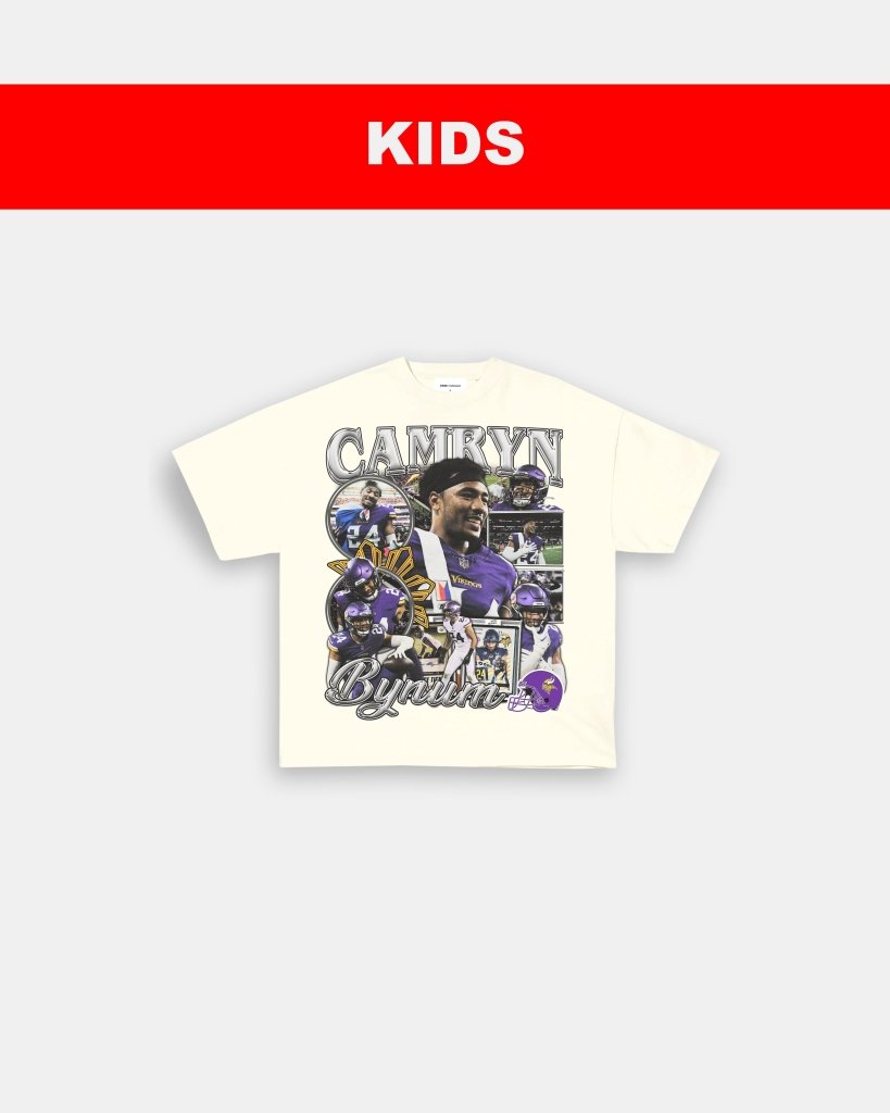 CAMRYN BYNUM - KIDS TEE - VIP - GAME CHANGERS TEE