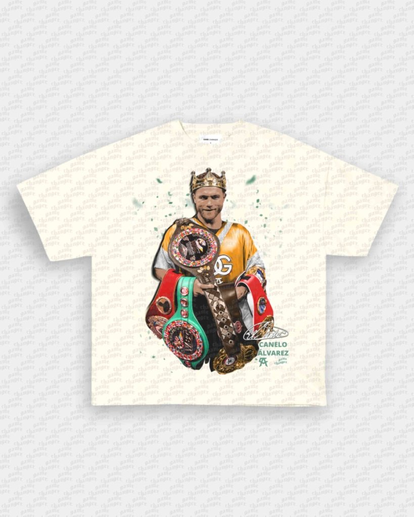 CANELO V6 TEE - VIP - GAME CHANGERS - GAME CHANGERS GRAPHIC TEE