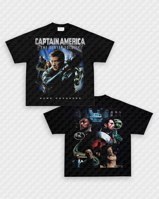 CAPTAIN AMERICA TWS TEE - [DS] - VIP - GAME CHANGERS TEE