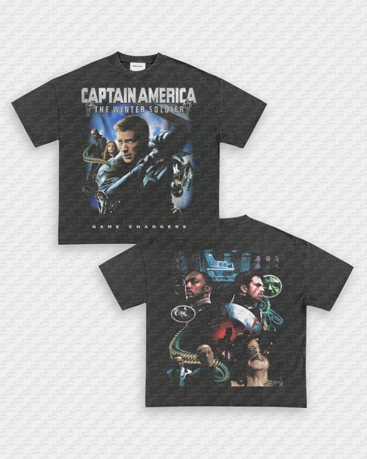 CAPTAIN AMERICA TWS TEE - [DS] - VIP - GAME CHANGERS TEE