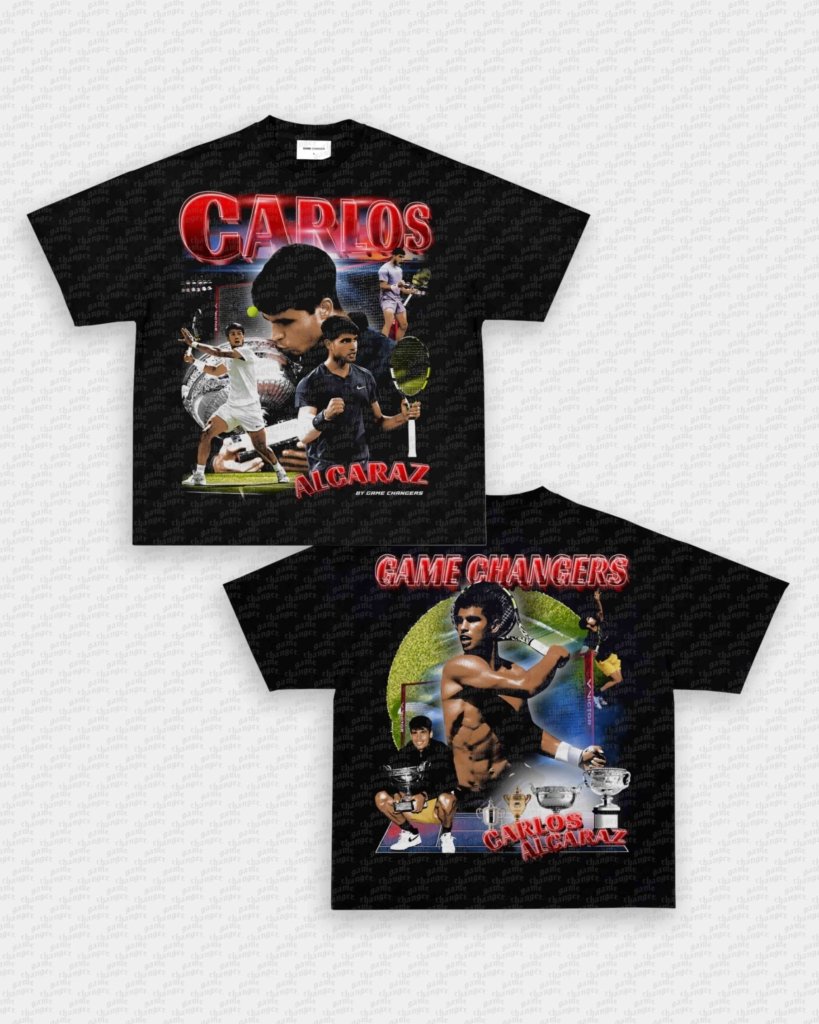 CARLOS ALCARAZ TEE - [DS] - VIP - GAME CHANGERS - GAME CHANGERS GRAPHIC TEE