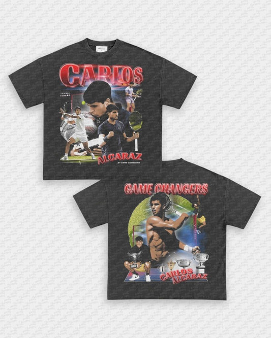 CARLOS ALCARAZ TEE - [DS] - VIP - GAME CHANGERS - GAME CHANGERS GRAPHIC TEE
