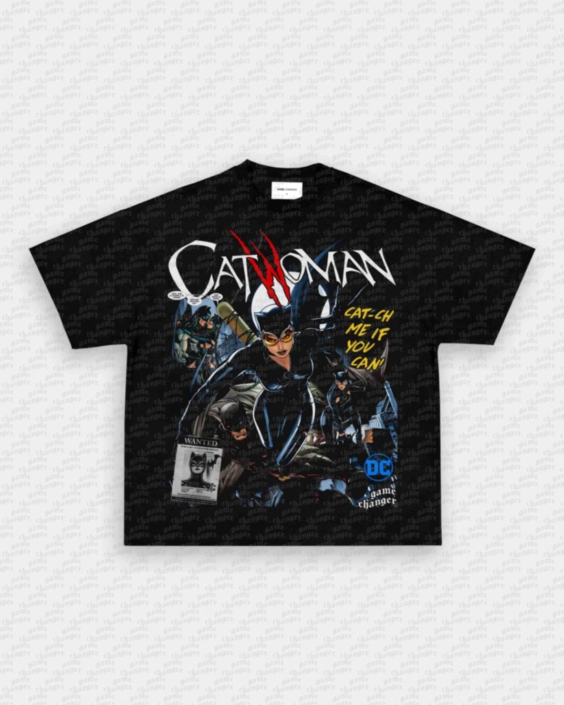 CATWOMAN V2 TEE - VIP - GAME CHANGERS GRAPHIC TEE