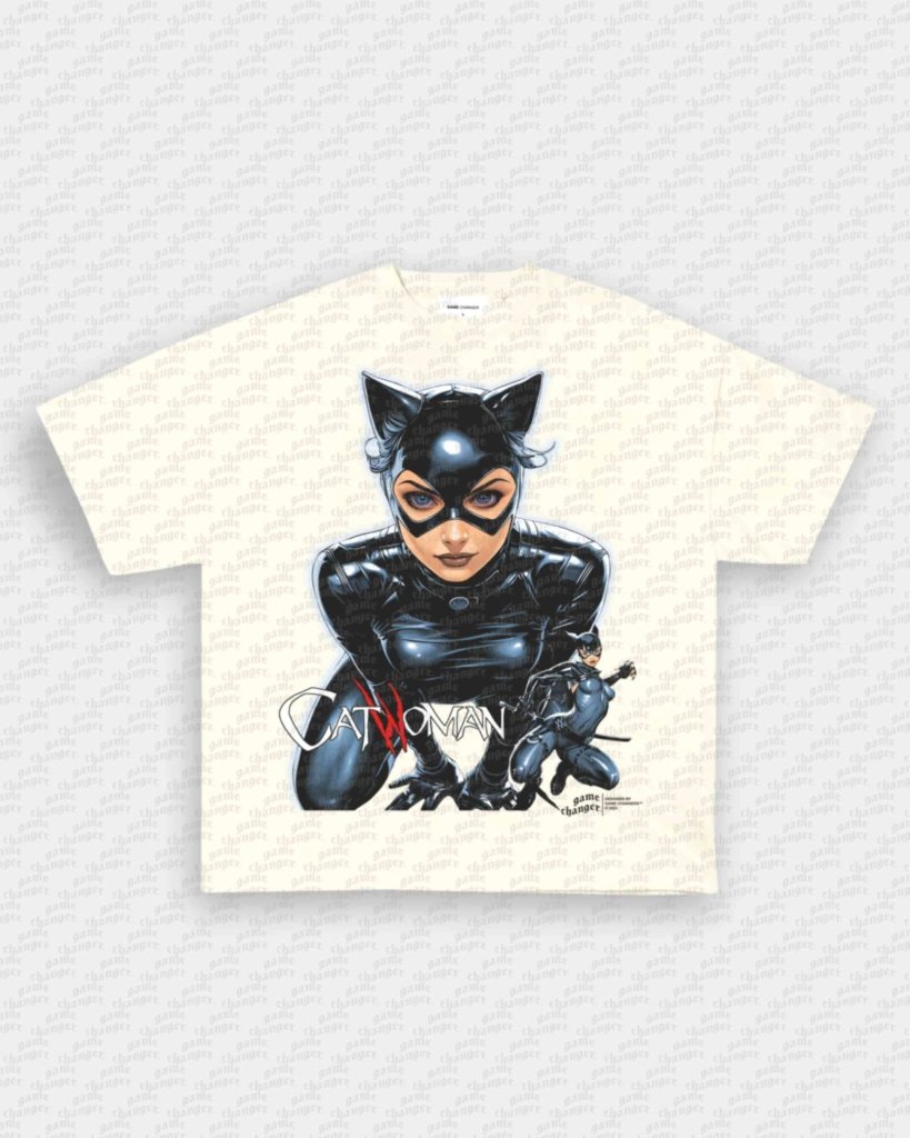 CATWOMAN V3 TEE - VIP - GAME CHANGERS GRAPHIC TEE