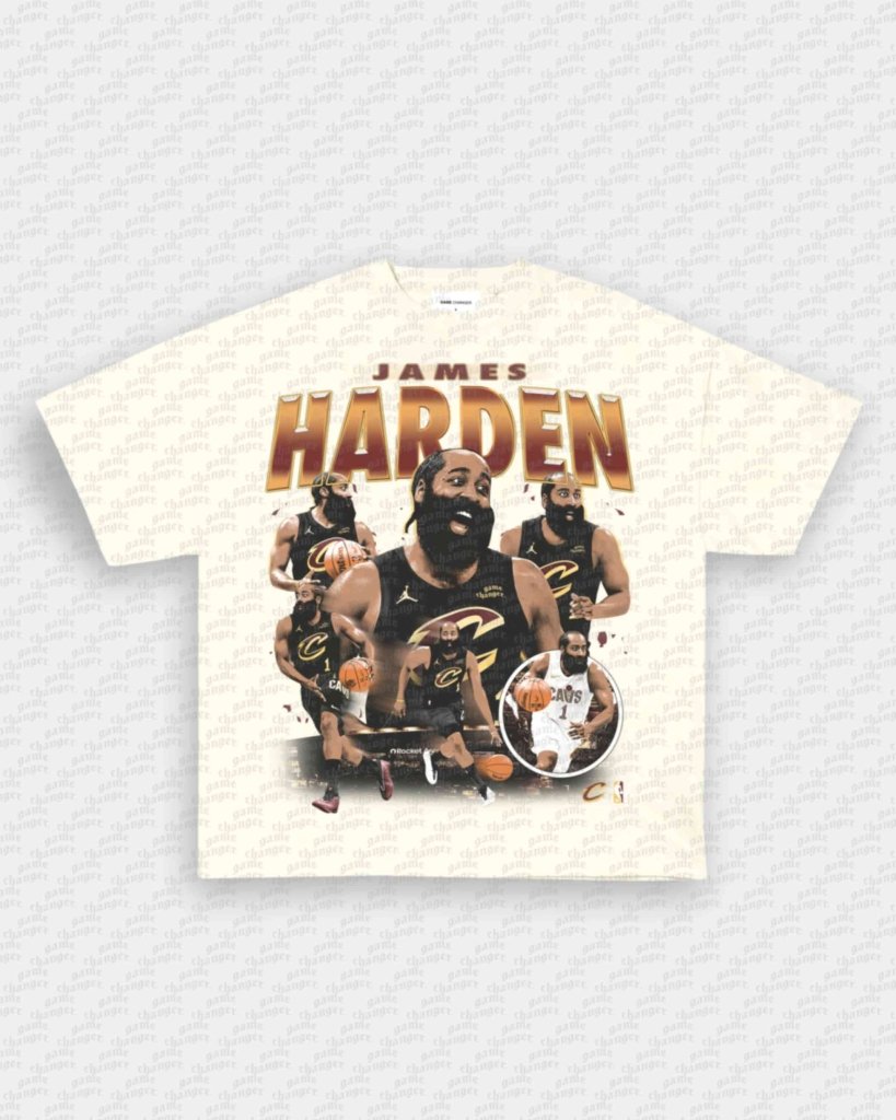 CAVS HARDEN TEE - VIP - GAME CHANGERS - GAME CHANGERS GRAPHIC TEE