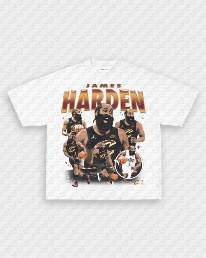 CAVS HARDEN TEE - VIP - GAME CHANGERS - GAME CHANGERS GRAPHIC TEE