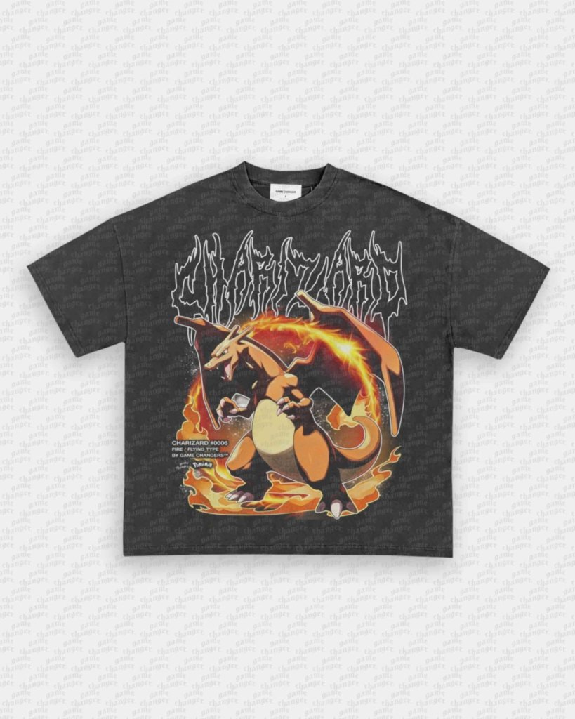 CHARIZARD V2 TEE - VIP - GAME CHANGERS - GAME CHANGERS GRAPHIC TEE