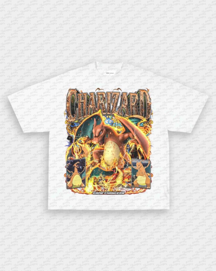CHARIZARD V3 TEE - VIP - GAME CHANGERS - GAME CHANGERS GRAPHIC TEE