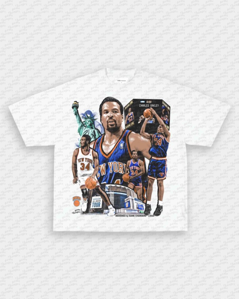 CHARLES OAKLEY TEE - VIP - GAME CHANGERS - GAME CHANGERS GRAPHIC TEE