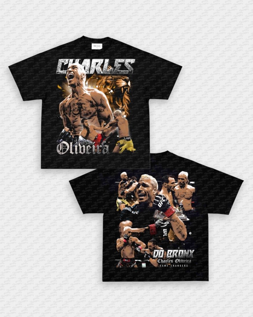 CHARLES OLIVEIRA V2 TEE - [DS] - VIP - GAME CHANGERS - GAME CHANGERS GRAPHIC TEE