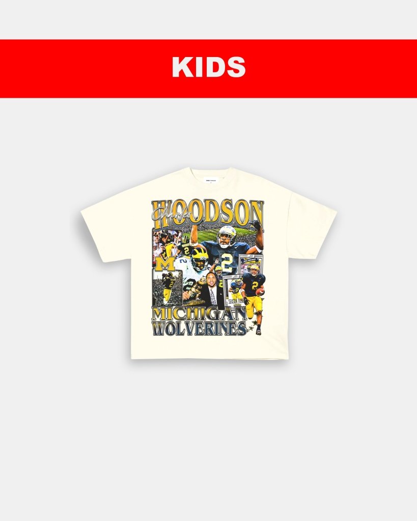 CHARLES WOODSON - MICHIGAN - KIDS TEE - VIP - GAME CHANGERS TEE