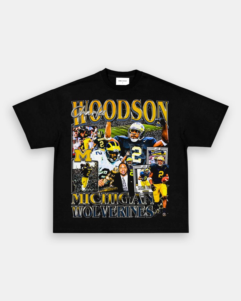 CHARLES WOODSON - MICHIGAN TEE - VIP - GAME CHANGERS TEE