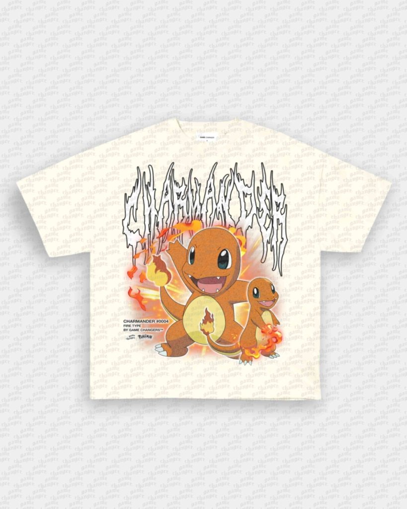CHARMANDER V2 TEE - VIP - GAME CHANGERS - GAME CHANGERS GRAPHIC TEE