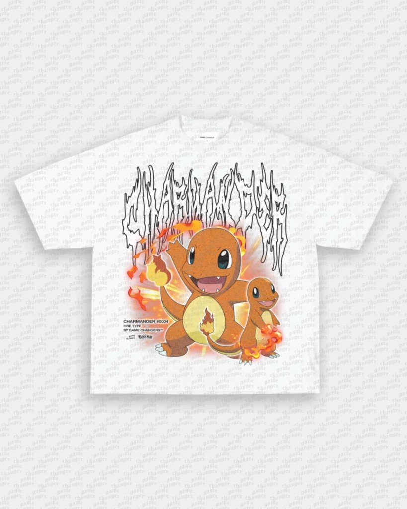 CHARMANDER V2 TEE - VIP - GAME CHANGERS - GAME CHANGERS GRAPHIC TEE