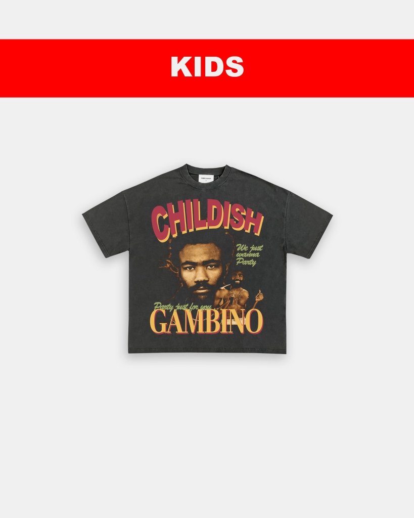 CHILDISH GAMBINO - KIDS TEE - VIP - GAME CHANGERS TEE