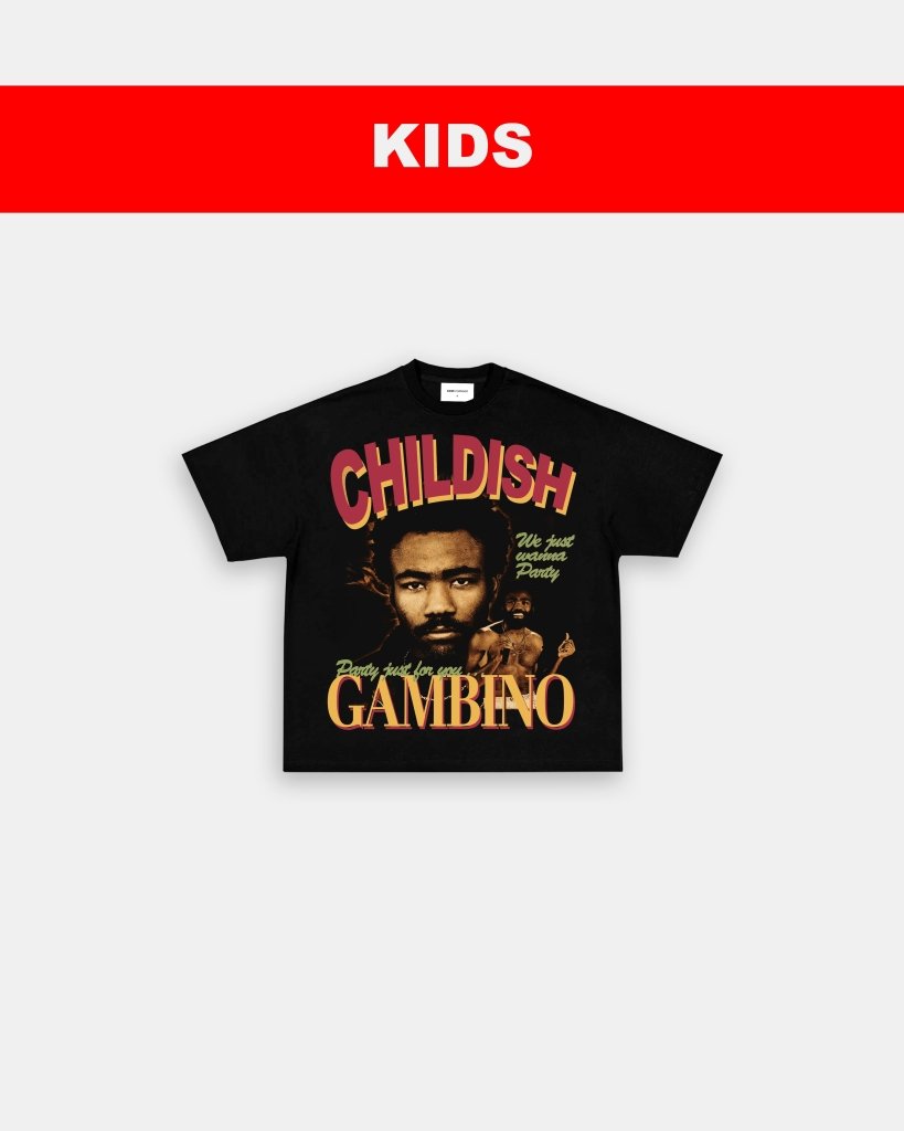 CHILDISH GAMBINO - KIDS TEE - VIP - GAME CHANGERS TEE