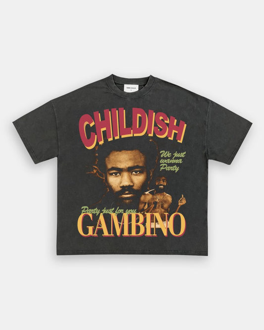 CHILDISH GAMBINO TEE - VIP - GAME CHANGERS TEE