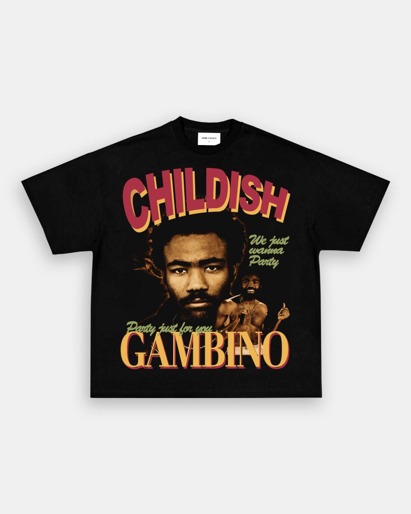 CHILDISH GAMBINO TEE - VIP - GAME CHANGERS TEE
