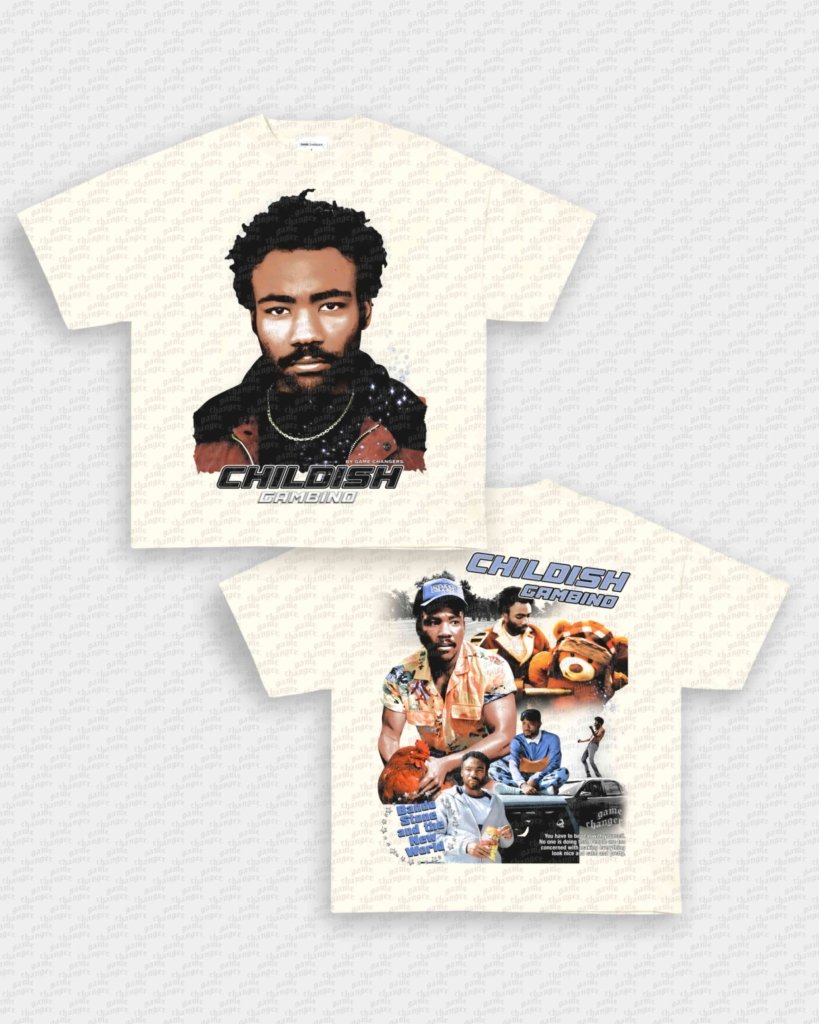 CHILDISH GAMBINO V2 TEE - [DS] - VIP - GAME CHANGERS GRAPHIC TEE