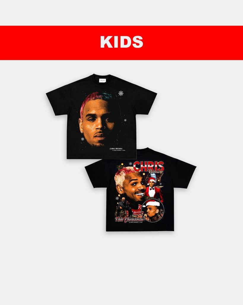 CHRIS BROWN - XMAS - KIDS TEE - [DS] - VIP - GAME CHANGERS TEE