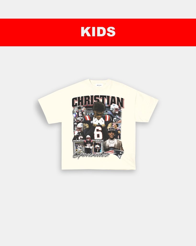 CHRISTIAN GONZALEZ - KIDS TEE - VIP - GAME CHANGERS TEE