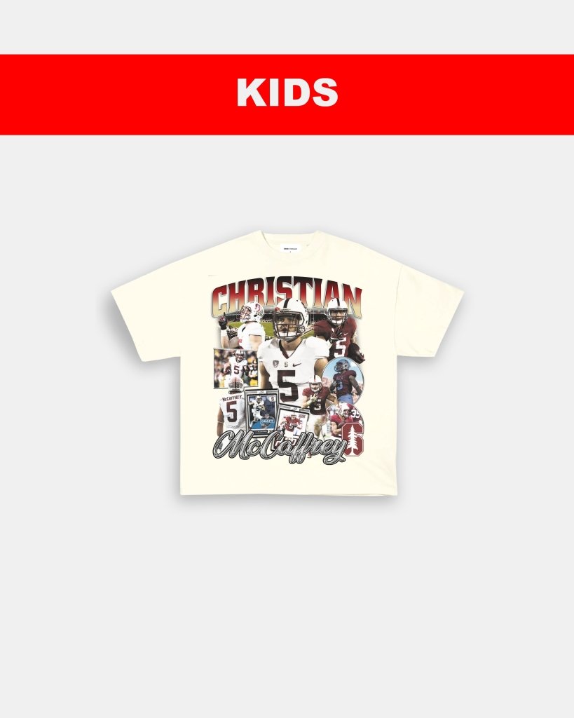 CHRISTIAN MCCAFFREY - STANFORD - KIDS TEE - VIP - GAME CHANGERS TEE