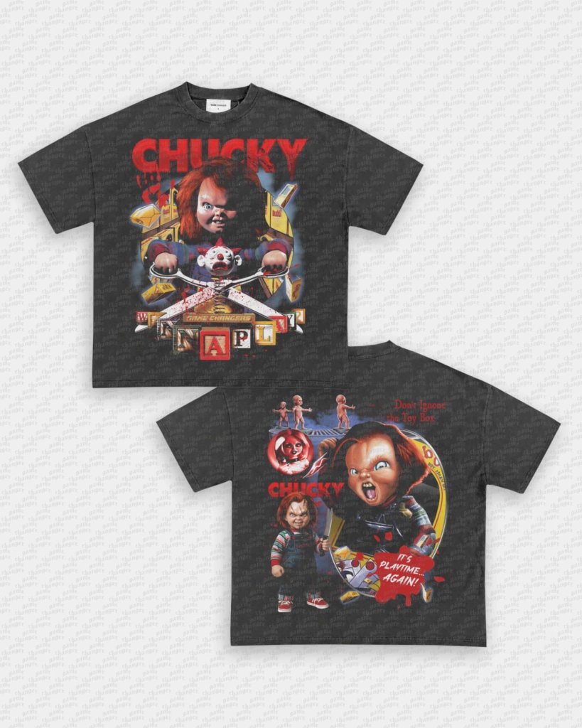 CHUCKY V4 TEE - [DS] - VIP - GAME CHANGERS - GAME CHANGERS GRAPHIC TEE