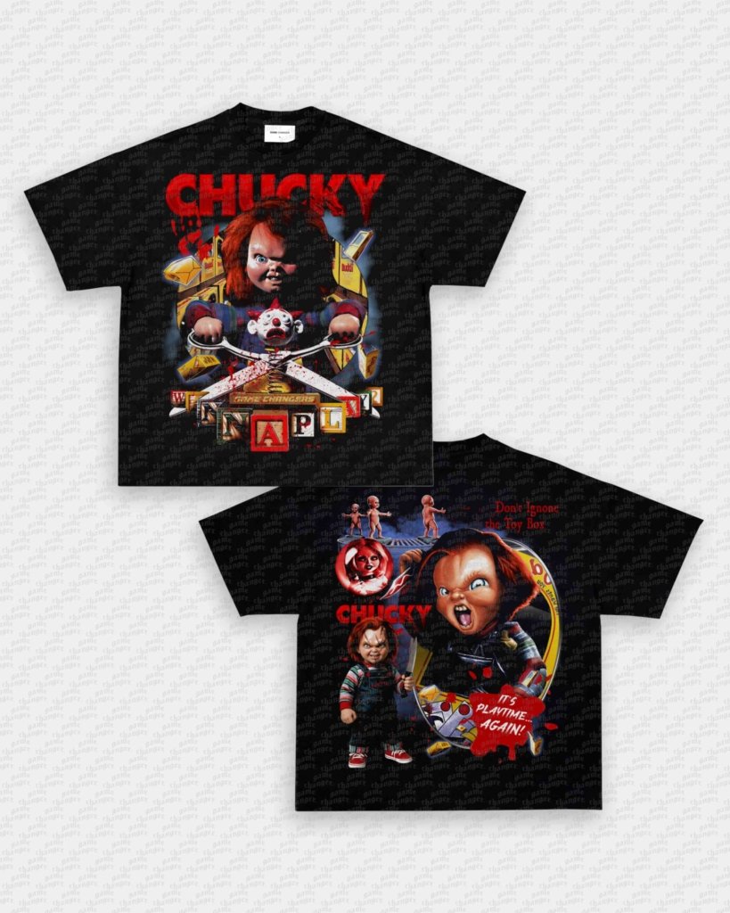 CHUCKY V4 TEE - [DS] - VIP - GAME CHANGERS - GAME CHANGERS GRAPHIC TEE