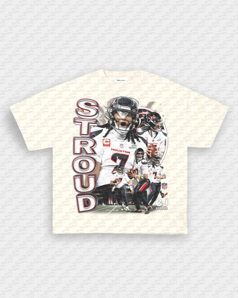 CJ STROUD V4 TEE - VIP - GAME CHANGERS - GAME CHANGERS GRAPHIC TEE