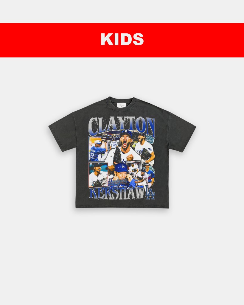 CLAYTON KERSHAW - KIDS TEE - VIP - GAME CHANGERS TEE