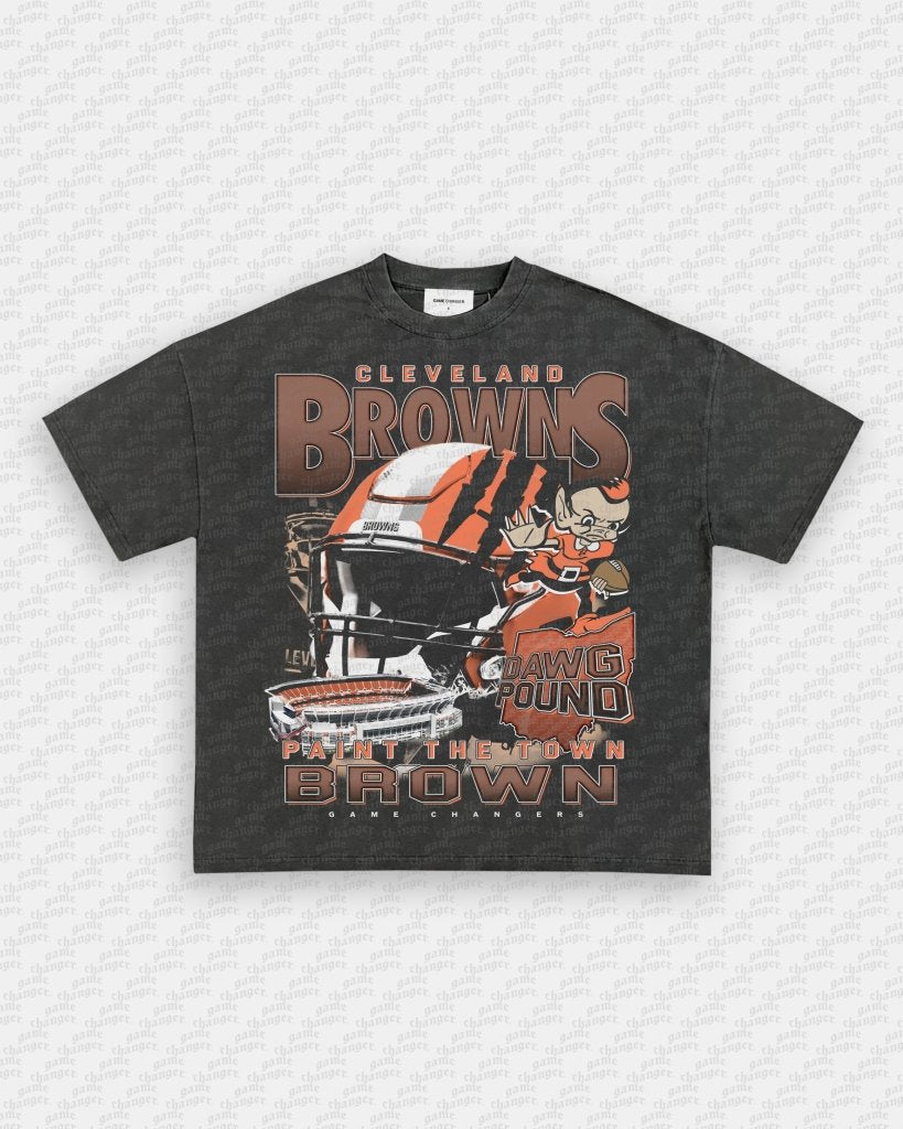 CLEVELAND BROWNS TEE - VIP - GAME CHANGERS TEE