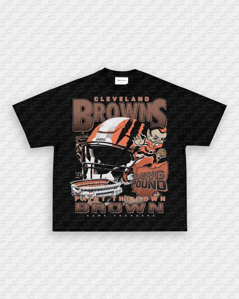 CLEVELAND BROWNS TEE - VIP - GAME CHANGERS TEE