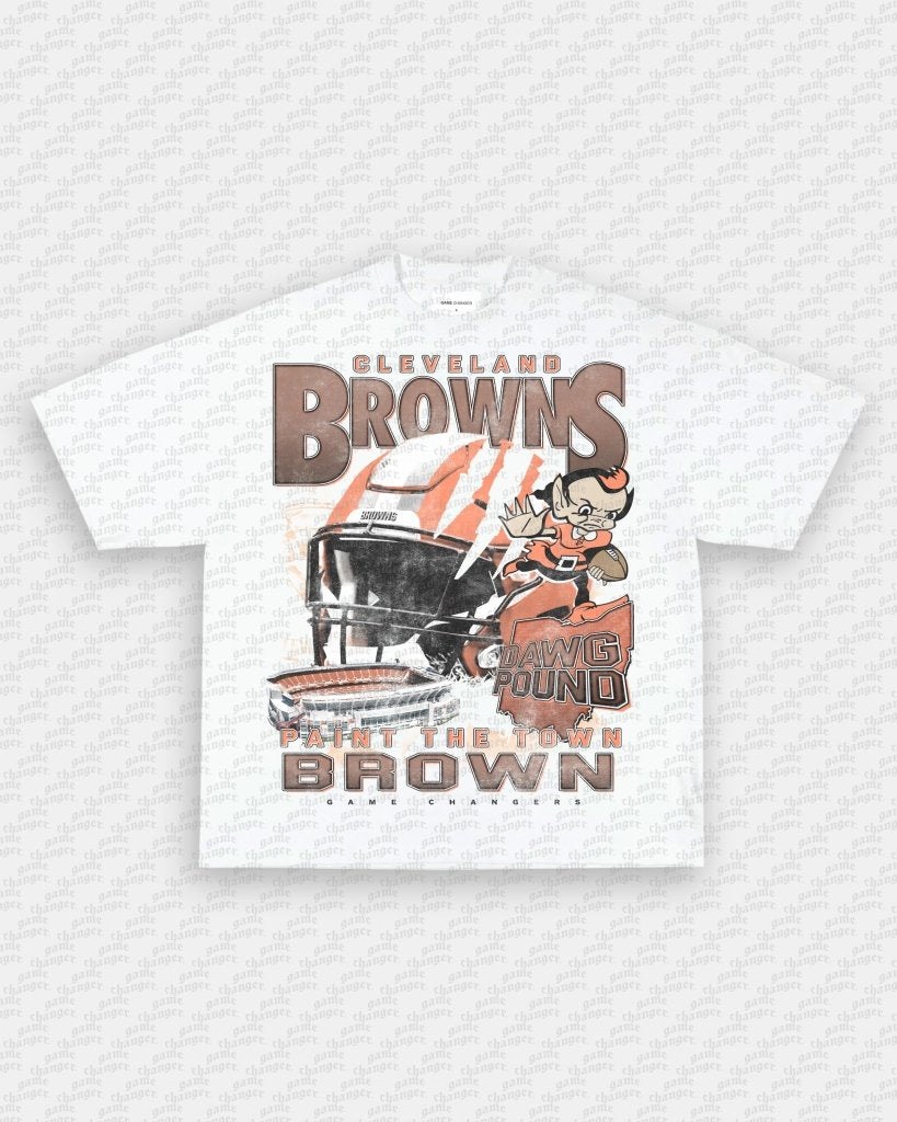 CLEVELAND BROWNS TEE - VIP - GAME CHANGERS TEE