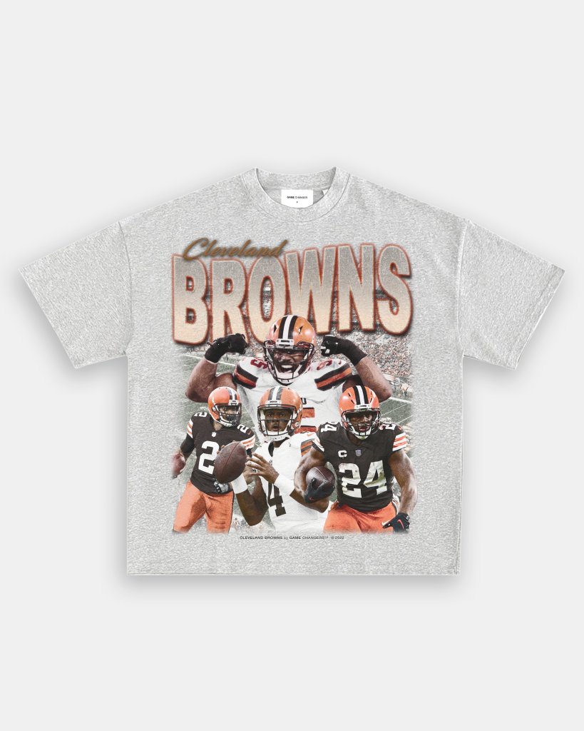 CLEVELAND BROWNS VINTAGE TEE - VIP - GAME CHANGERS TEE