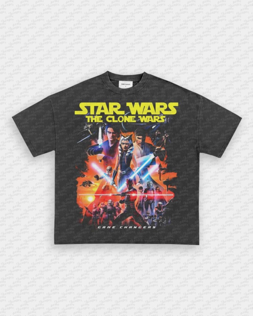 CLONE WARS V2 TEE - VIP - GAME CHANGERS - GAME CHANGERS GRAPHIC TEE